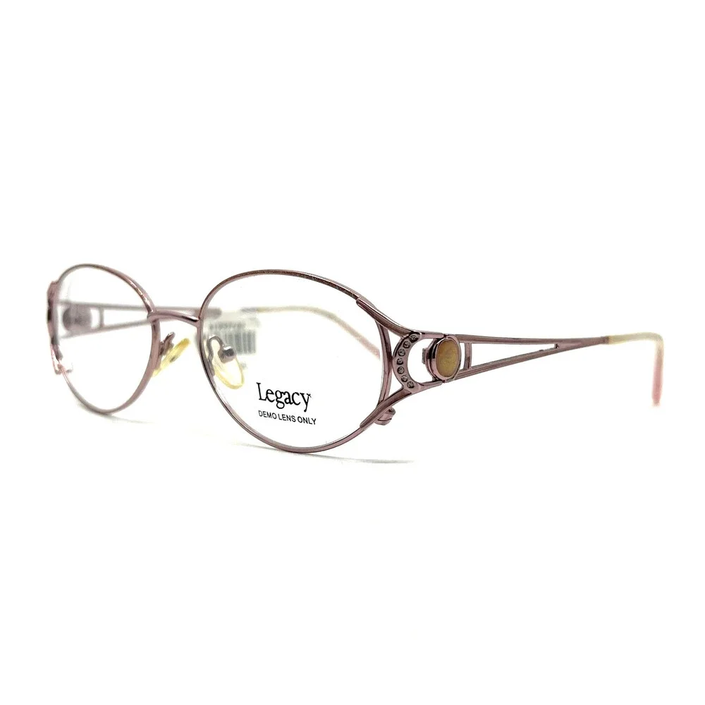 Legacy WM2006 PK Pink Womens Oval Full Rim Eyeglasses 52-16-135 a8